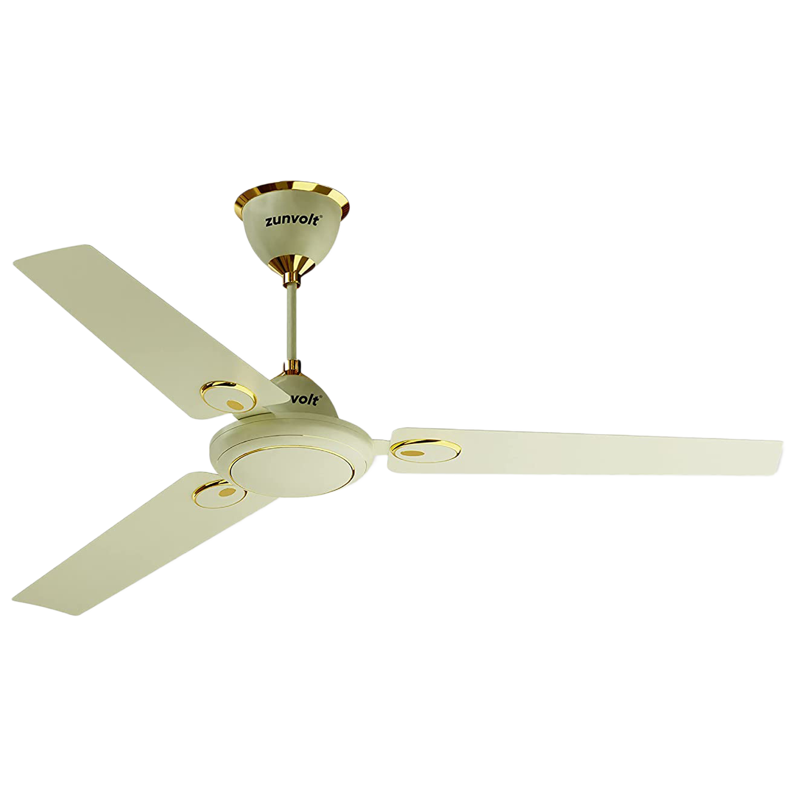 Buy zunpulse Hera 1200mm 3 Blade High Speed Ceiling Fan (Double Ball